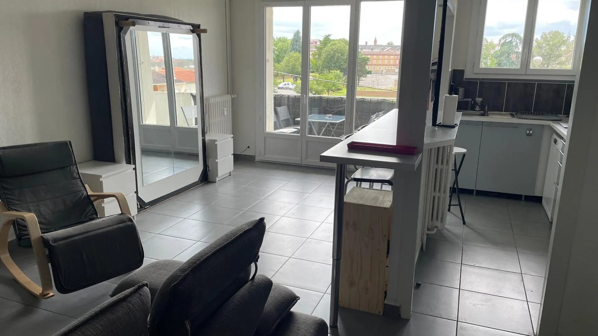 Апартаменты T2 Balcon Parking Climatise Альби Франция